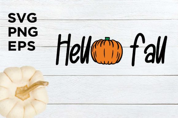 Hello Fall FALL SVG